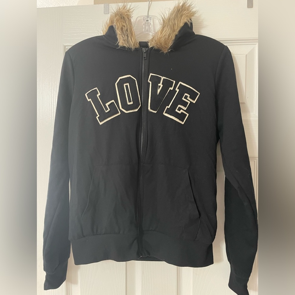 Live to be Spoiled, zip up “LOVE”jacket